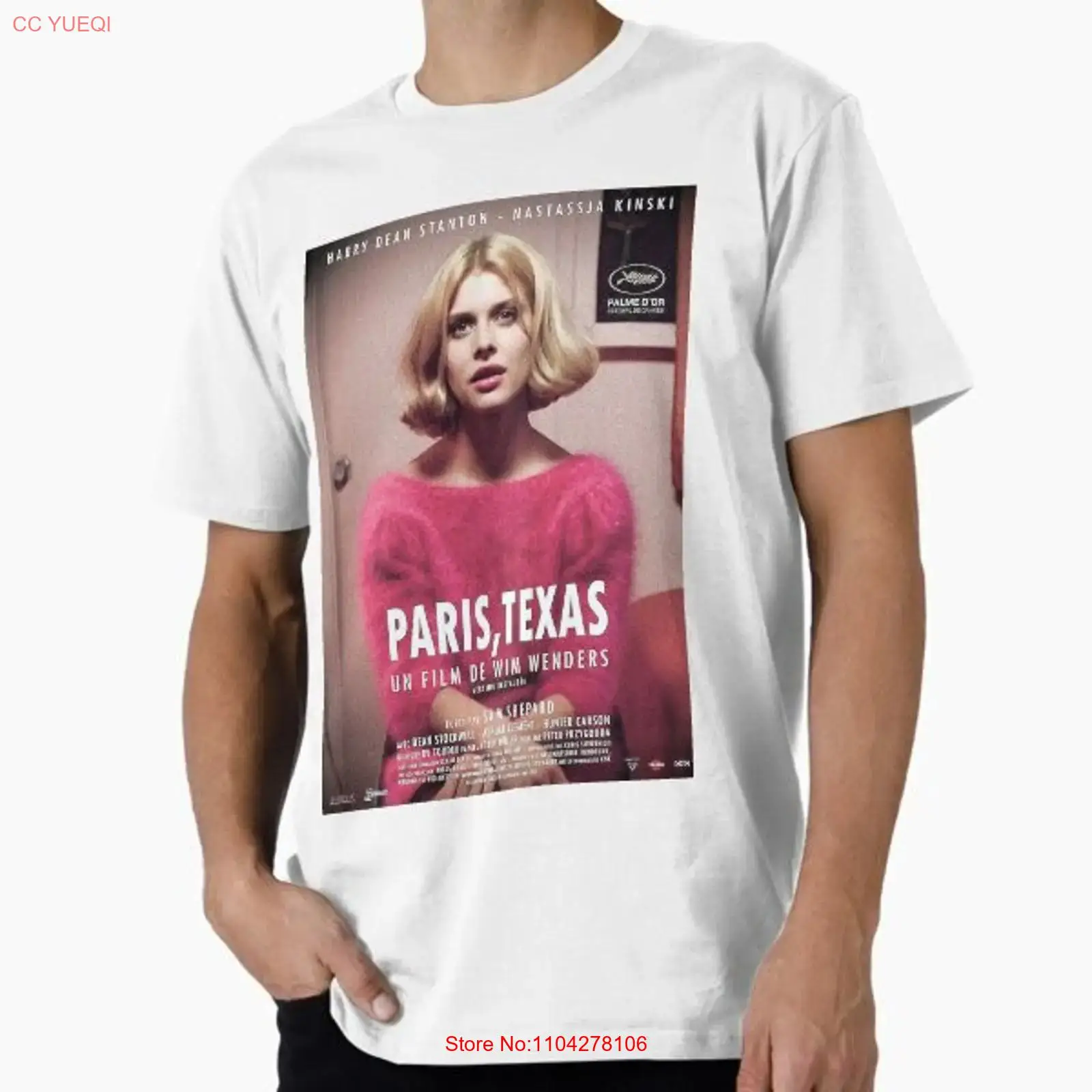 Vintage Fashion In Paris - Camiseta Masculina Premium Rosa Estilo Paris