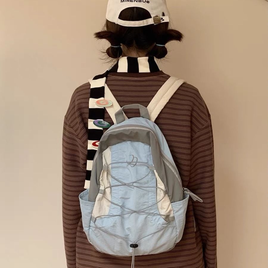 Vintage Fashion Coloring Book - Mochila casual de cor contrastante, vintage,