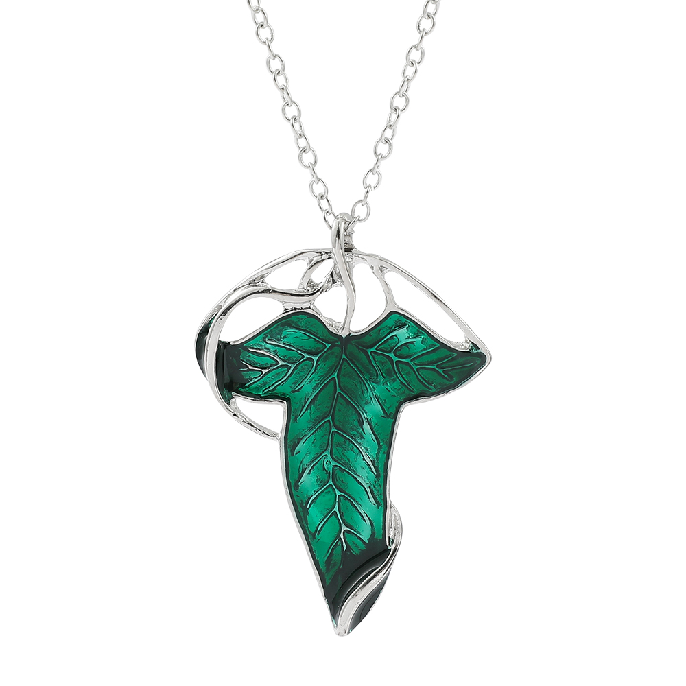 Vintage Fashion Accessories - Colar Vintage com Pingente de Folha
