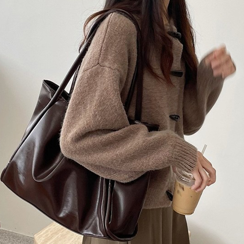 Vintage Fashion Style Female - Bolsa de Ombro Feminina Vintage Nova