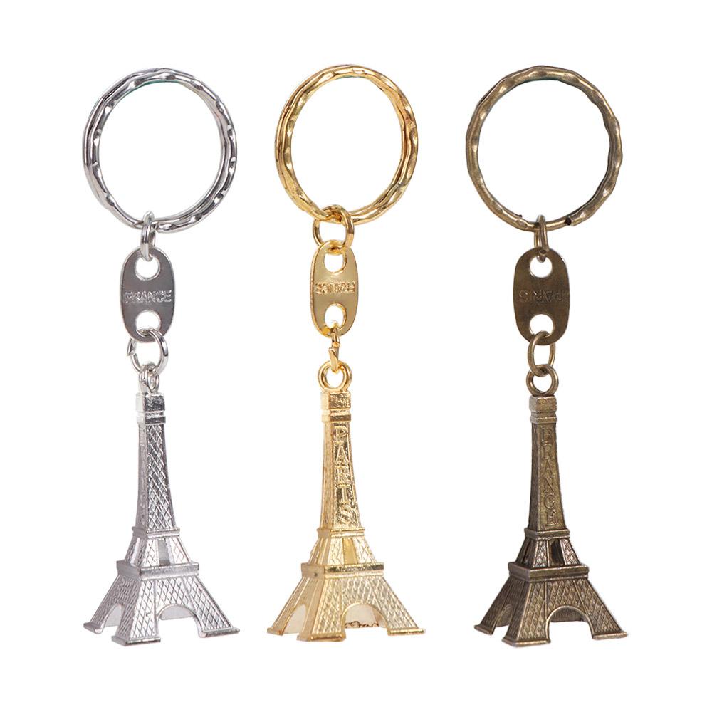 Vintage Fashion In Paris - Chaveiro Vintage da Torre Eiffel da