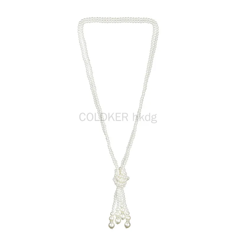 Vintage Fashion Accessories - Colar de Pérolas dos Anos 1920,