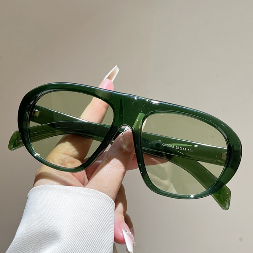 Vintage Fashion Images - Novos Óculos de Sol Oversized Estilo