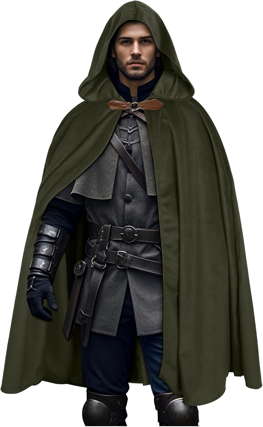 Capa medieval de veludo com ca - Vintage Victorian Fashion avaliação e preço