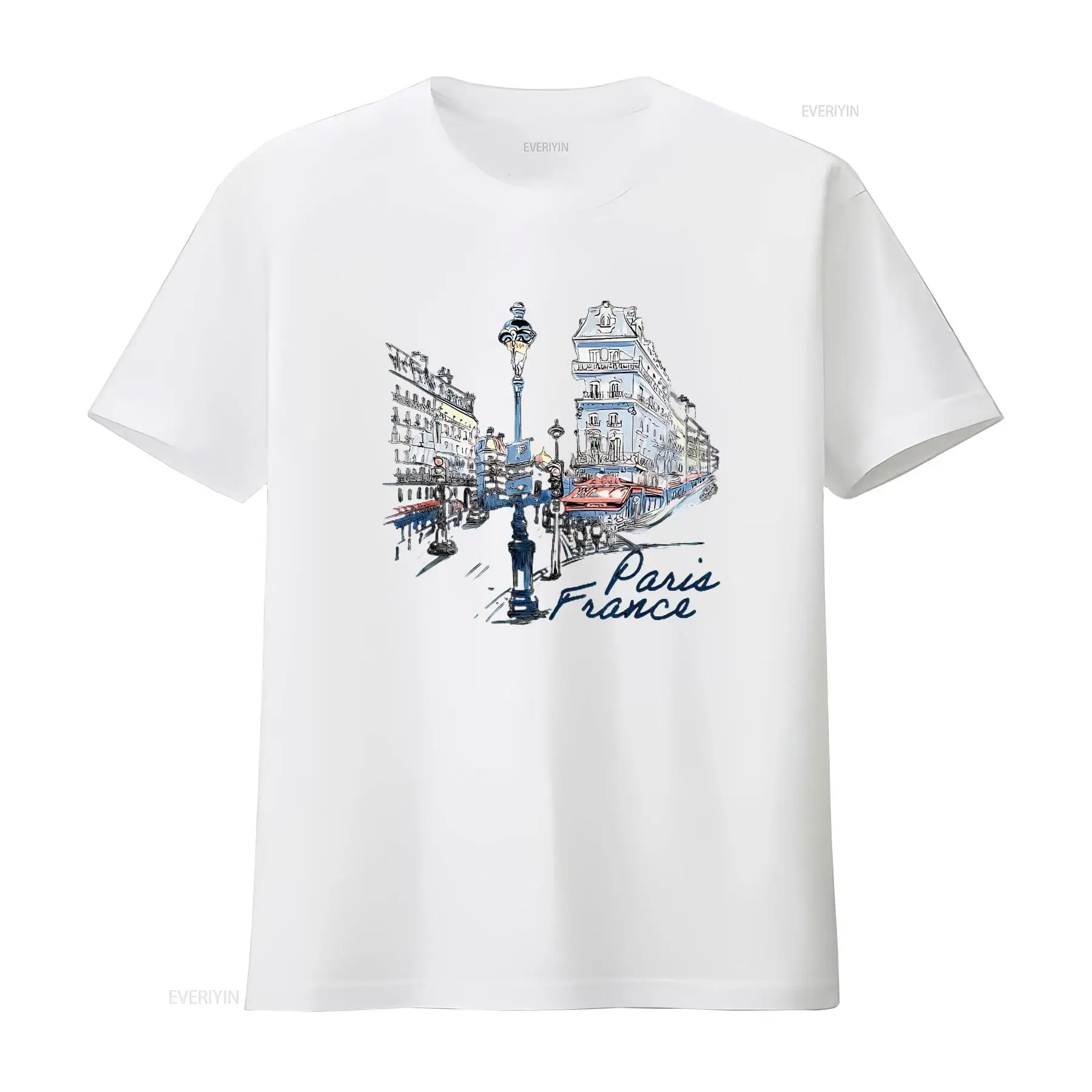 Paris frança lembrança camiset - Vintage Fashion In Paris avaliação e preço