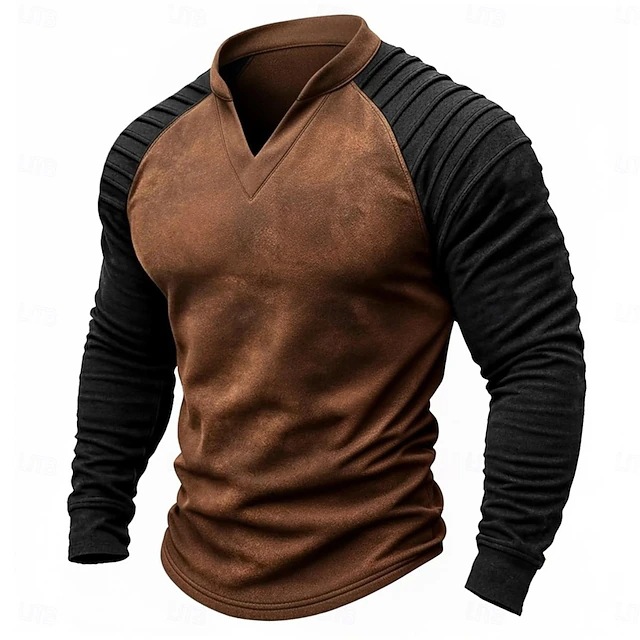 Camisa Henley Vintage Desgasta - Vintage Victorian Fashion avaliação e preço