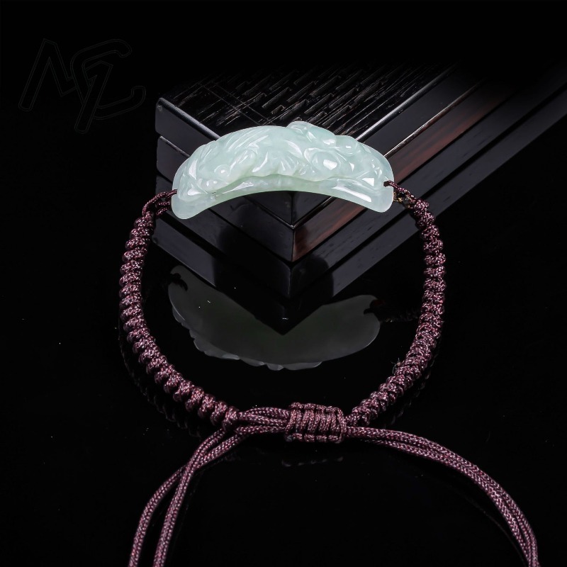 Pulseira Pixiu de Jadeíta Birm - Vintage Fashion Accessories avaliação e preço