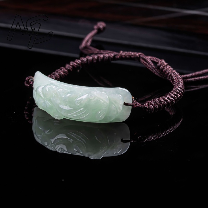 Pulseira Pixiu de Jadeíta Birm - Vintage Fashion Accessories avaliação e preço