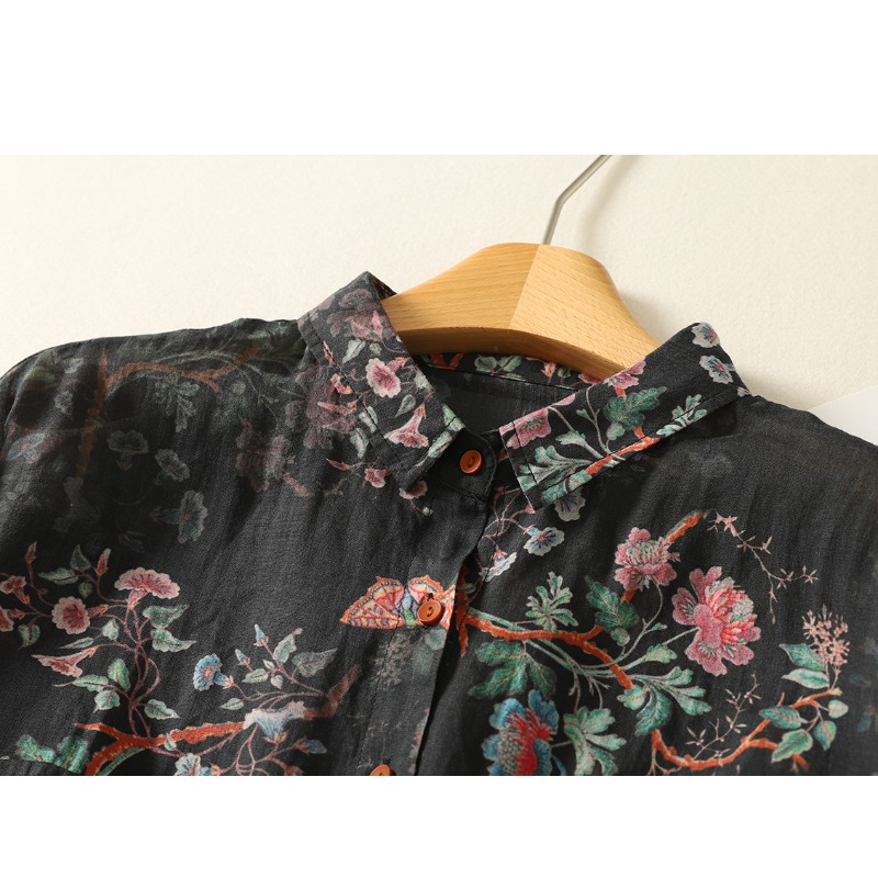 Primavera nova moda vintage fl - Vintage Fashion Style Female avaliação e preço