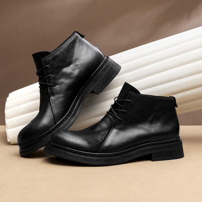 Botas Masculinas Vintage de Co - Vintage Fashion Mens avaliação e preço