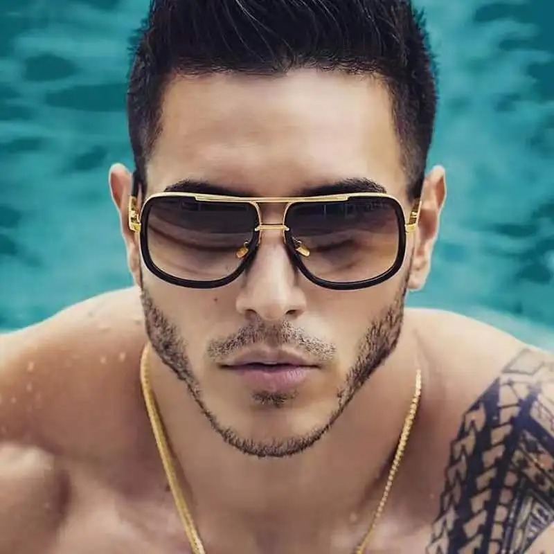 Novos Óculos de Sol Masculinos - Vintage Fashion Images avaliação e preço