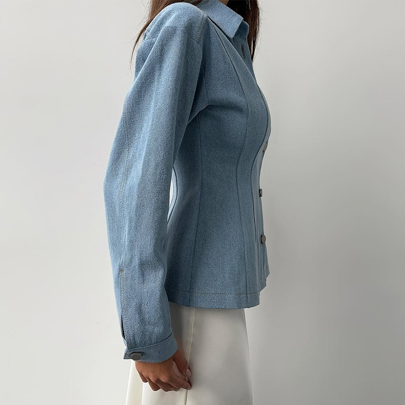 Camisa Jeans Vintage KT para M - Vintage Fashion For Women avaliação e preço