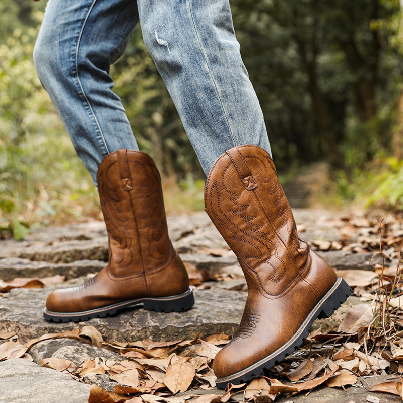 Botas Masculinas Clássicas de  - Vintage Fashion Mens avaliação e preço