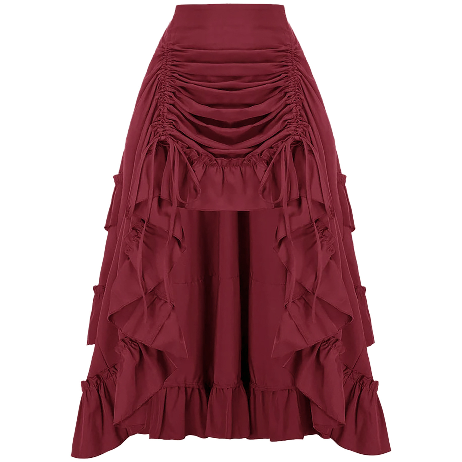 Saia longa vitoriana de cintur - Vintage Victorian Fashion avaliação e preço