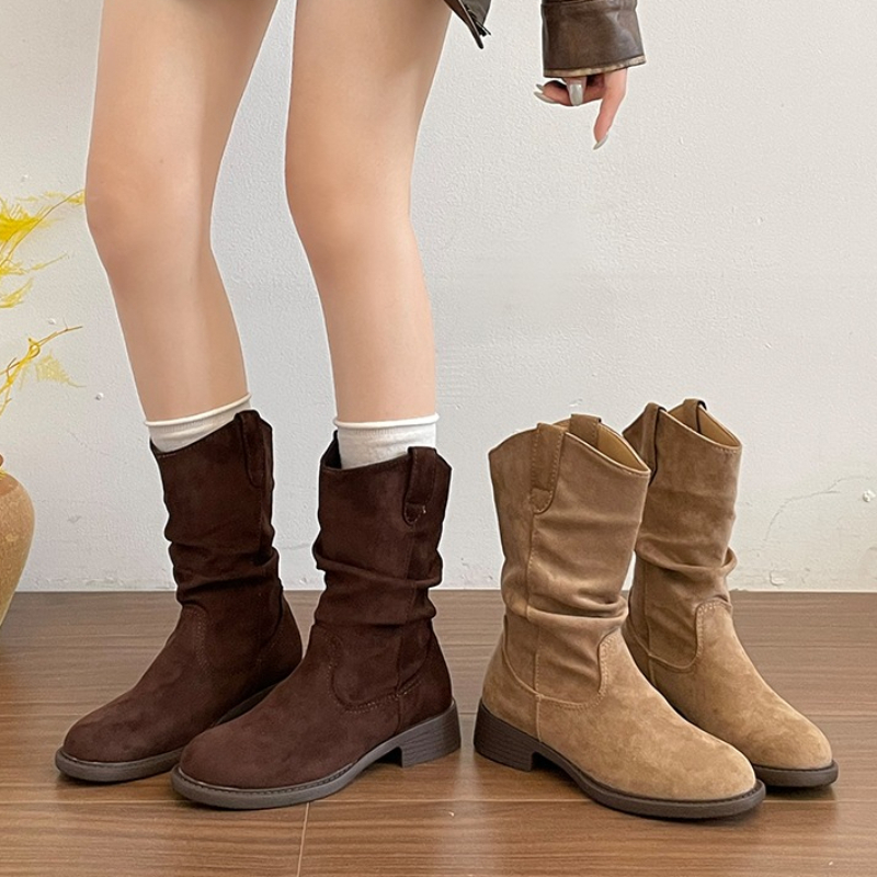 Botas Femininas Vintage de Sal - Vintage Fashion Style Female avaliação e preço