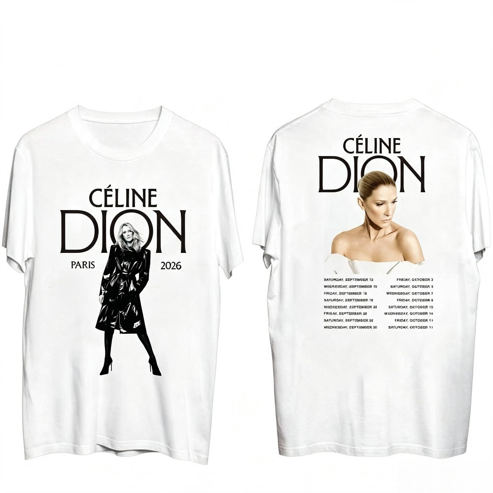 Camiseta Celine Dion Paris 202 - Vintage Fashion In Paris avaliação e preço