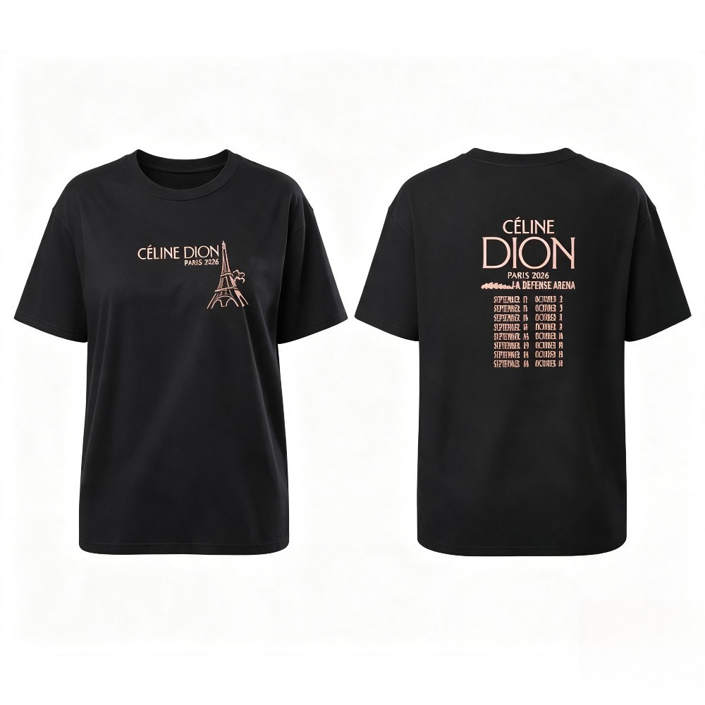Camiseta Celine Dion Paris 202 - Vintage Fashion In Paris avaliação e preço