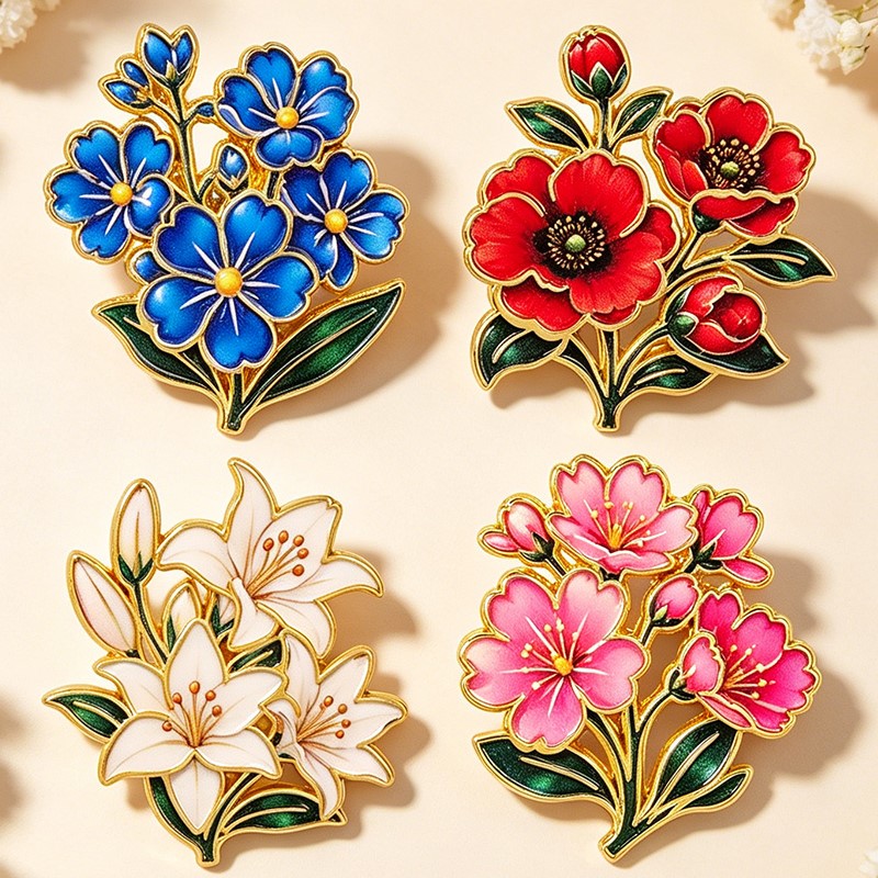 Broche Esmaltado Vintage Fofo  - Vintage Victorian Fashion avaliação e preço
