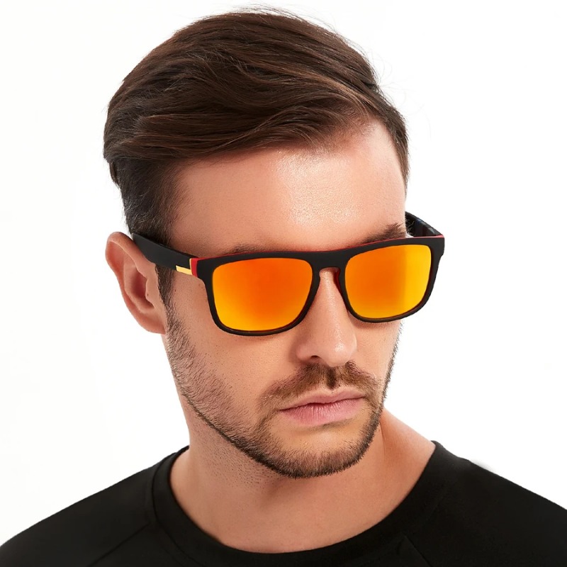 Óculos de sol esportivos quadr - Vintage Fashion Images avaliação e preço