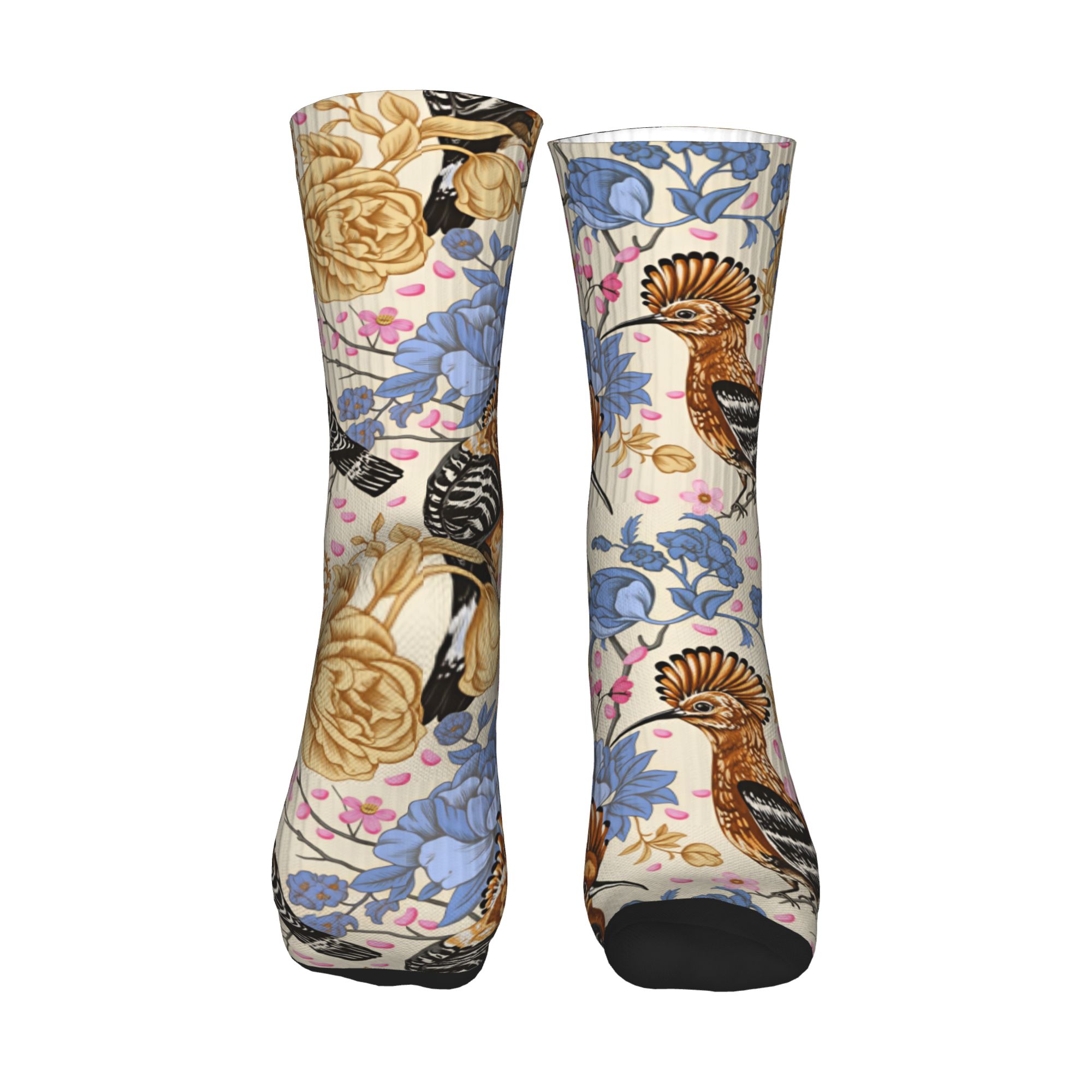 Hoopoe Bird Blue Peony Vintage - Vintage Fashion Mens avaliação e preço